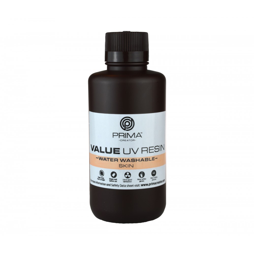 PrimaCreator Value Vandeniu nuplaunama UV derva - 500 ml - PrimaCreator Value Vandeniu nuplaunama UV derva - 500 ml -