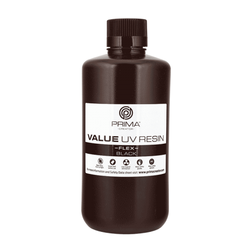PrimaCreator "Value Flex" UV derva - 1000 ml - Juoda-Derva