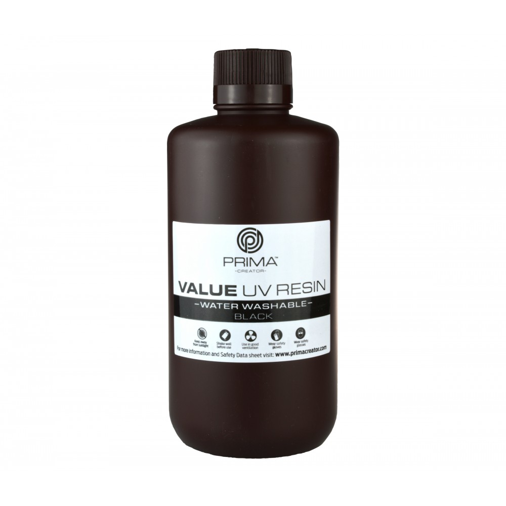 PrimaCreator Value Vandeniu nuplaunama UV derva - 1000 ml - PrimaCreator Value Vandeniu nuplaunama UV derva - 1000 ml -