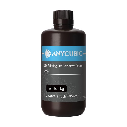Anycubic- Įprasta UV derva balta 1kg-Derva