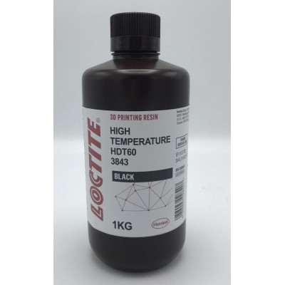 "Henkel Loctite 3D 3843 HDT60 High Toughness Matte Black - 1