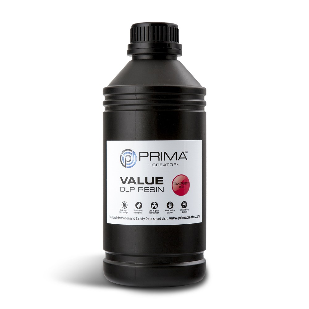 PrimaCreator Value UV / DLP derva - 1000 ml - Skaidri PrimaCreator Value UV / DLP derva - 1000 ml - Skaidri