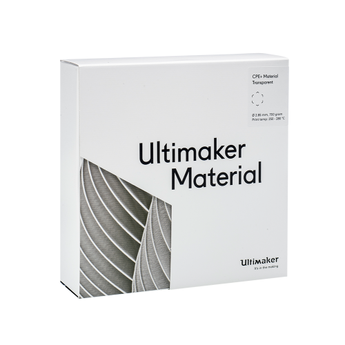 Ultimaker CPE+ - 2.85 mm - 700 g - Skaidrus-Prino