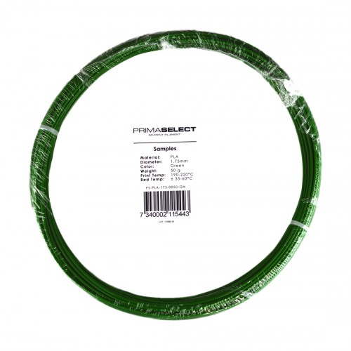 PrimaSelect PLA - 1.75 mm - 50 g - Žalia-PLA