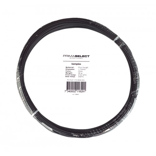 PrimaSelect PLA Tough - 1.75 mm - 50 g - Tamsiai pilka-Prino