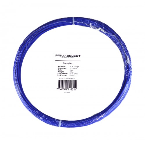 PrimaSelect PLA Tough - 1.75 mm - 50 g - Mėlyna-Prino