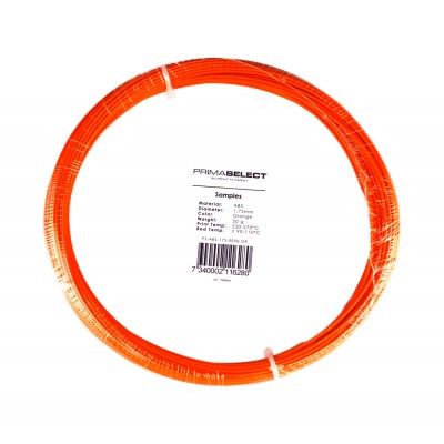 PrimaSelect ABS - 1.75 mm - 50 g - Oranžinė-ABS