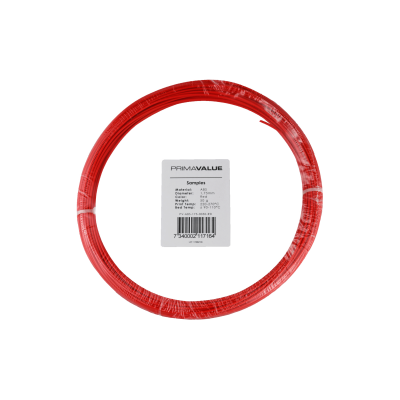 PrimaValue ABS - 1.75 mm - 50 g ritė - Raudona-ABS