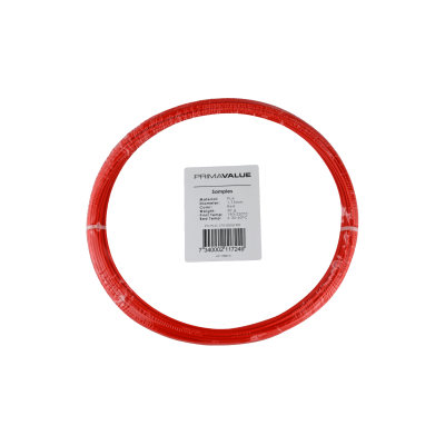 PrimaValue PLA - 1.75 mm - 50 g ritė - Raudona-PLA