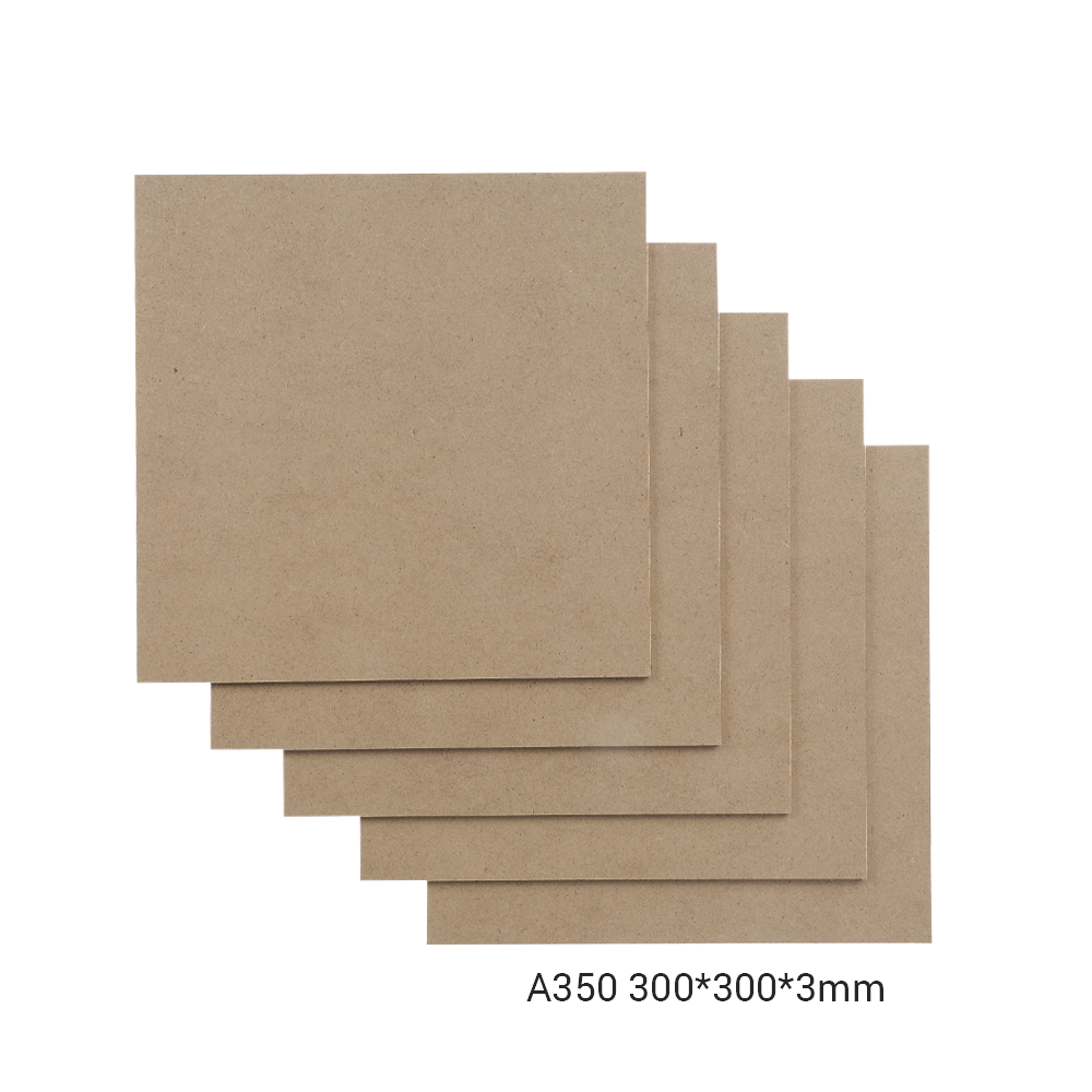 Snapmaker MDF medienos lakštas-A350 / 300x300x3mm / Snapmaker MDF medienos lakštas-A350 / 300x300x3mm /