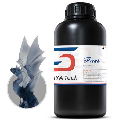 Siraya Tech Greitai ABS-Kaip - 1 kg - Dūminė juoda-Prino