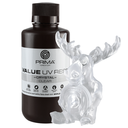 PrimaCreator Value Crystal UV derva - 500 ml - Skaidrus-Derva
