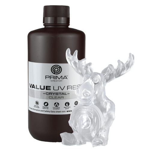 PrimaCreator Value Crystal UV derva - 1000 ml - Skaidrus-Derva