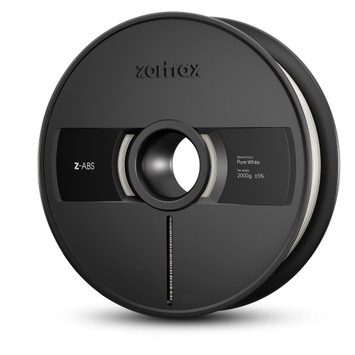 Zortrax Z-ABS gijos - 1,75 mm - 2 kg - Grynai baltas-ABS