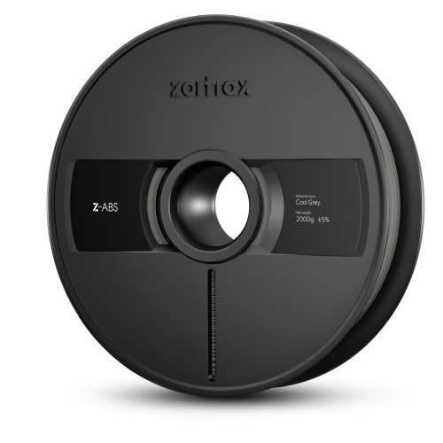 Zortrax Z-ABS gijos - 1,75 mm - 2 kg - Vėsiai pilka-ABS