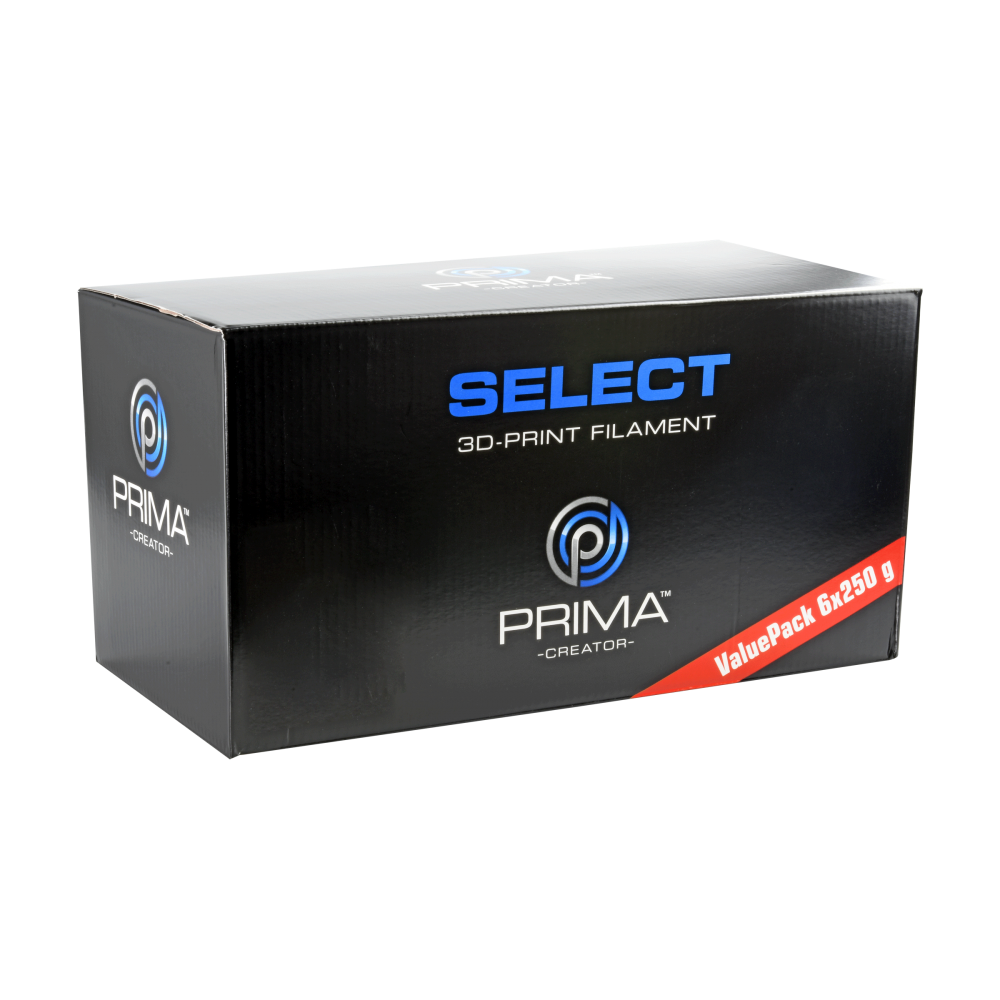 PrimaSelect PLA Chameleonas - 1.75 mm - 6 x 250 g - Įvairių PrimaSelect PLA Chameleonas - 1.75 mm - 6 x 250 g - Įvairių