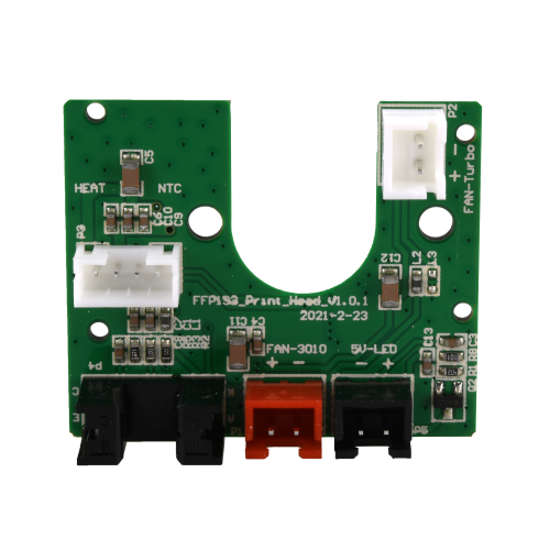 Flashforge "Adventurer 4" ekstruderio PCB-Prino