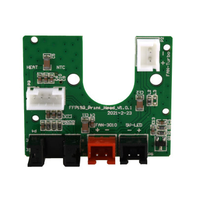 Flashforge "Adventurer 4" ekstruderio PCB-Prino