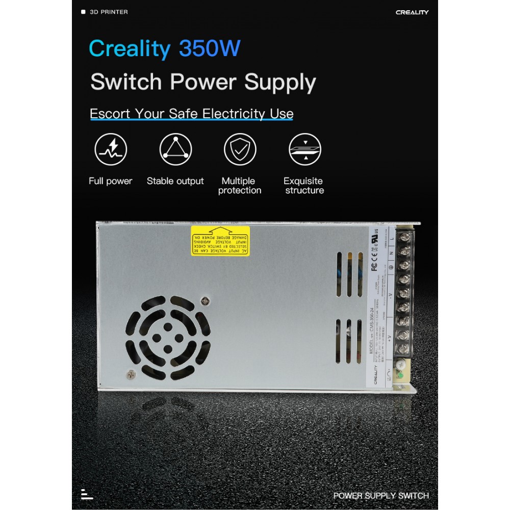 Creality 3D CR-5 Pro maitinimo šaltinis-Prino Creality 3D CR-5 Pro maitinimo šaltinis-Prino