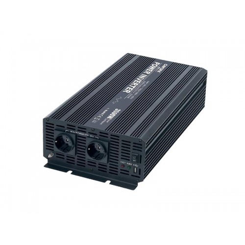 Maitinimo inverteris CARSPA CAR3K 12V/230V 3000W-Inverteriai