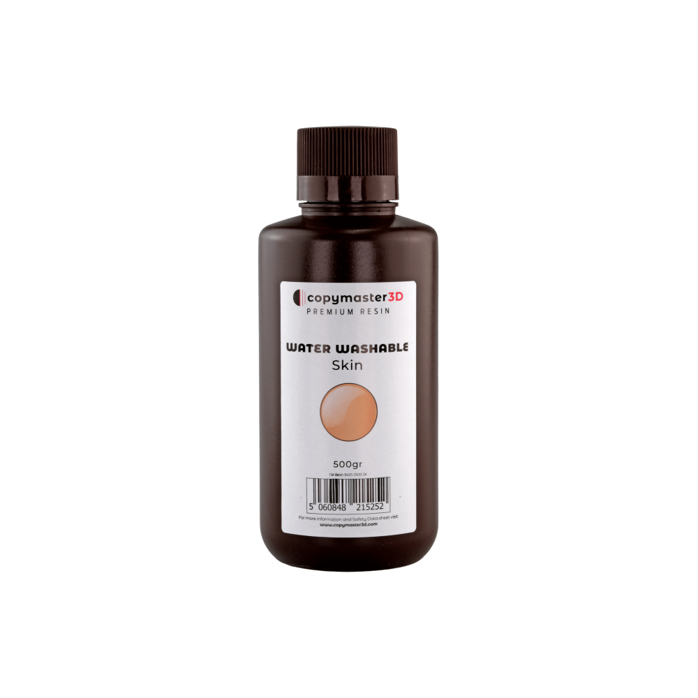 Copymaster3D Vandeniu nuplaunama UV derva - 500 ml - Odos-Derva Copymaster3D Vandeniu nuplaunama UV derva - 500 ml - Odos-Derva