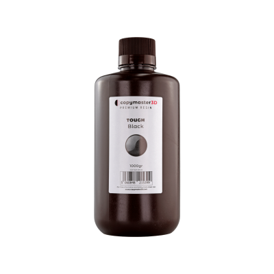 Copymaster3D Tvirta UV spindulių derva - 1000 ml - Juoda-Derva