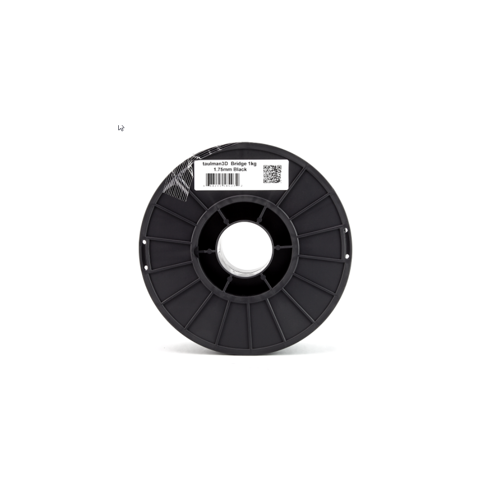 Taulman Tiltas iš nailono - 1.75 mm - 1 kg - Juoda-Prino Taulman Tiltas iš nailono - 1.75 mm - 1 kg - Juoda-Prino