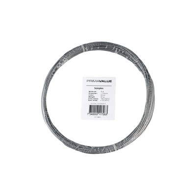 PrimaValue PLA - 1.75 mm - 50 g ritė - Sidabrinė-PLA