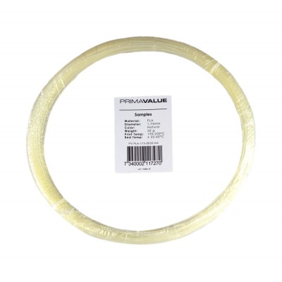 PrimaValue PLA - 1.75 mm - 50 g ritė - Natūralus-PLA