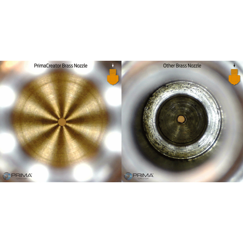 "CreatBot" 1,75 mm žalvarinis antgalis 0,4 mm - 1 vnt-Prino