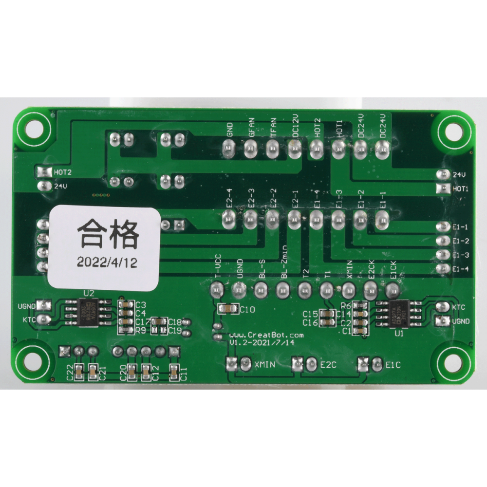 CreatBot D600 / D600 Pro PCB plokštė (nauja)-Prino