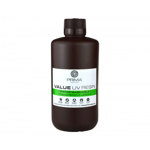 PrimaCreator Value Vandeniu nuplaunama UV derva - 1000 ml -