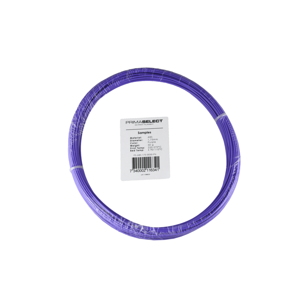 PrimaSelect ABS - 1.75 mm - 50 g - Violetinė-ABS