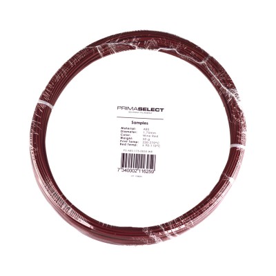 PrimaSelect ABS - 1.75 mm - 50 g - Raudonas vynas-ABS