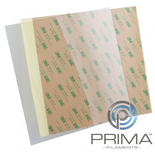 PrimaFil PEI Ultem lakštas 114x114 mm-0.2mm-Prino