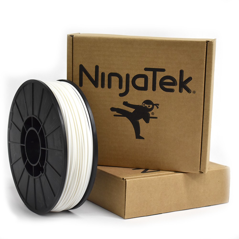 "NinjaFlex" gija - 2.85 mm - 1 kg - Sniego baltumo-Flexible "NinjaFlex" gija - 2.85 mm - 1 kg - Sniego baltumo-Flexible