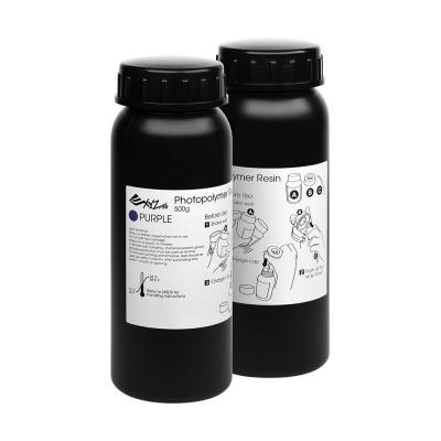 XYZ spausdinimo UV derva - 2 x 500 ml buteliukai -