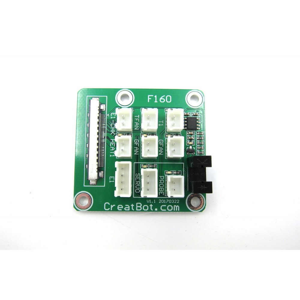 CreatBot F160 ekstruderio PCB-Prino CreatBot F160 ekstruderio PCB-Prino