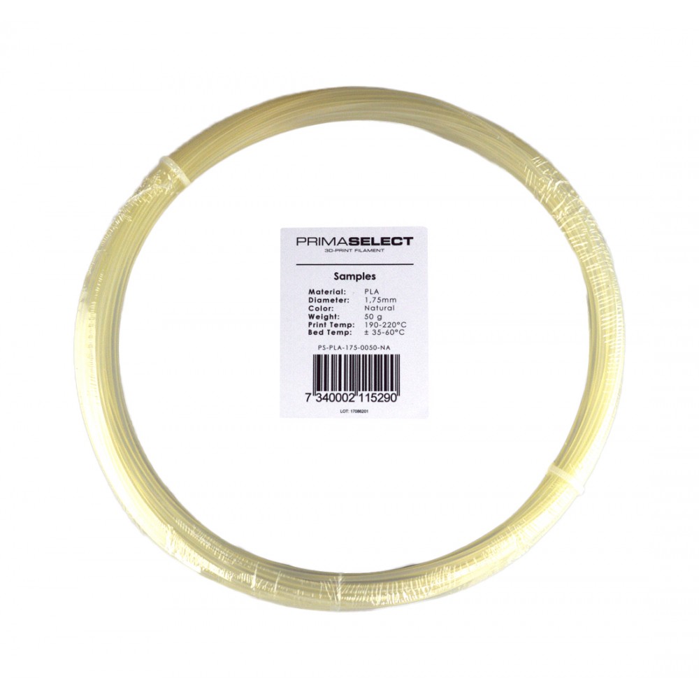 PrimaSelect PLA - 1.75 mm - 50 g - Natūralus-PLA PrimaSelect PLA - 1.75 mm - 50 g - Natūralus-PLA