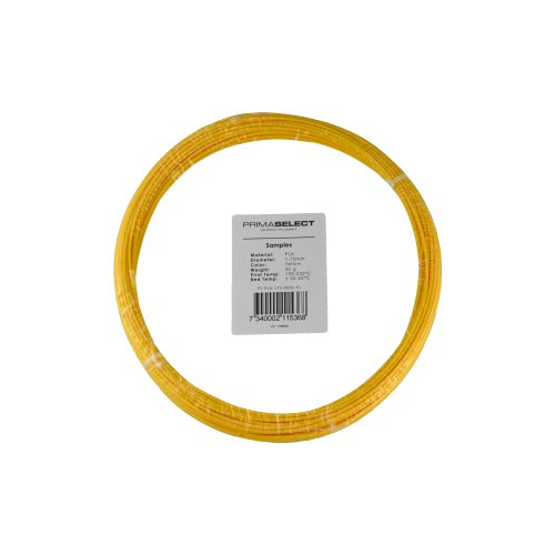 PrimaSelect PLA - 1.75 mm - 50 g - Geltonas-PLA