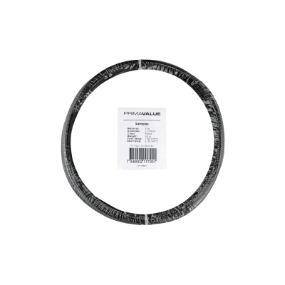 PrimaValue PLA - 1.75 mm - 50 g ritė - Juoda-PLA