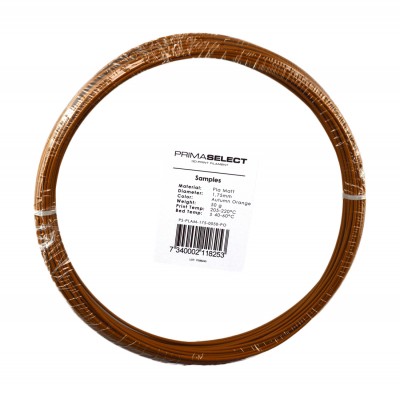 PrimaSelect PLA Matt - 1.75 mm - 50 g - Moliūgų oranžinė-Prino