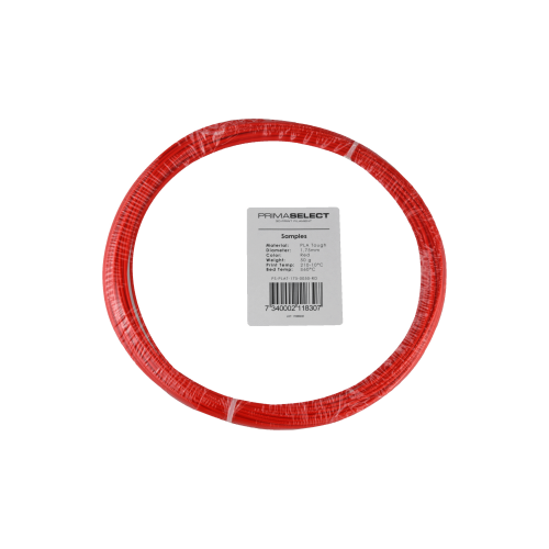 PrimaSelect PLA Tough - 1.75 mm - 50 g - Raudona-Prino