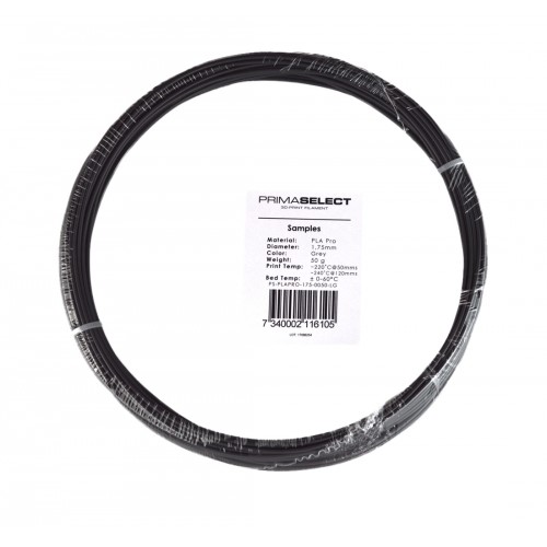 PrimaSelect PLA PRO - 1.75 mm - 50 g - Pilka-Prino