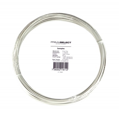 PrimaSelect PLA PRO - 1.75 mm - 50 g - Šviesiai pilka-Prino