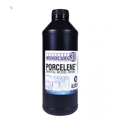 Monocure Porcelene™ dantų derva (R) -1000 ml - Migdolų-Derva