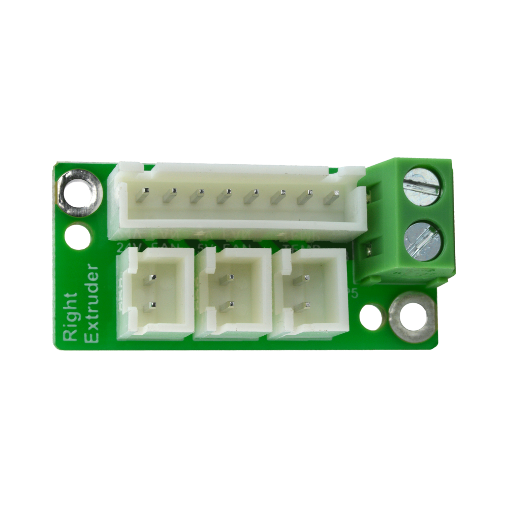 Flashforge "Creator Pro 2" dešinioji extruderio plokštė-Prino Flashforge "Creator Pro 2" dešinioji extruderio plokštė-Prino