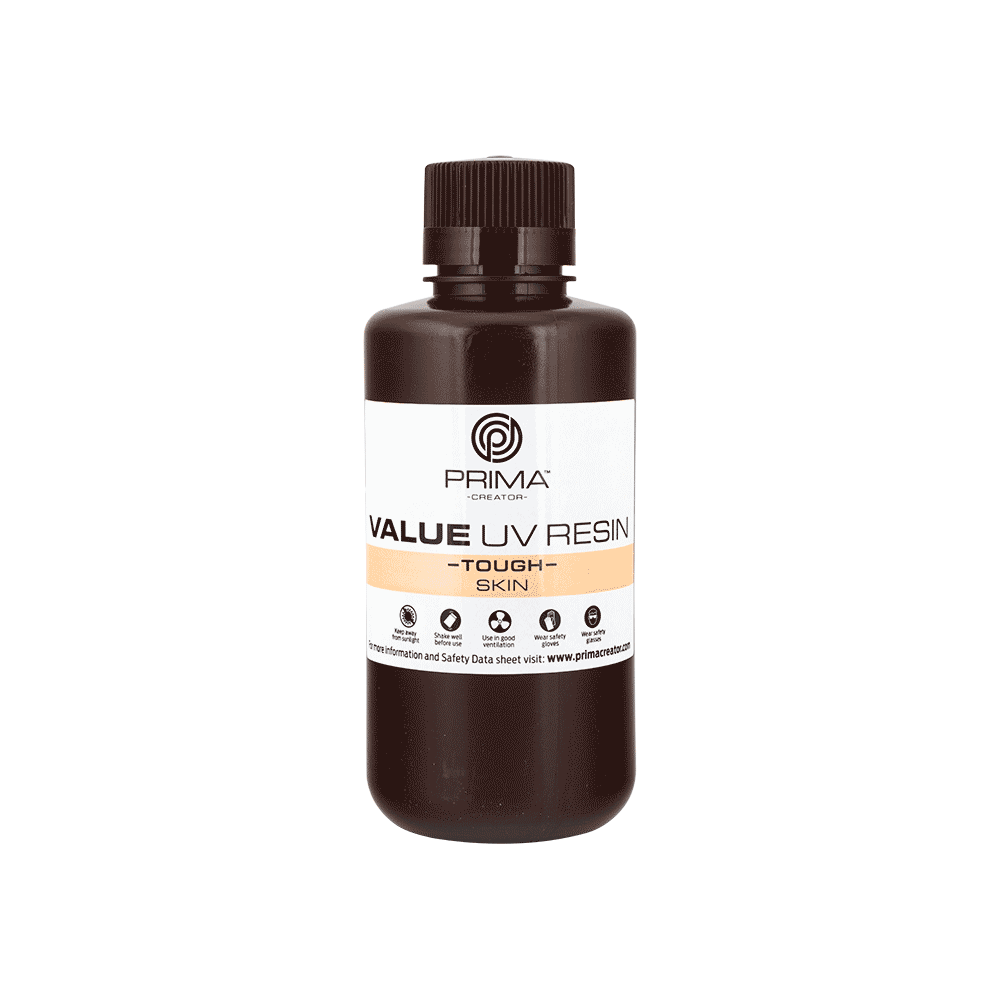 PrimaCreator Value Tvirtos UV dervos (ABS Like) - 500 ml - PrimaCreator Value Tvirtos UV dervos (ABS Like) - 500 ml -