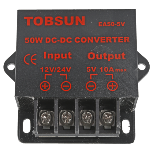 DC/DC maitinimo šaltinis / buck konverteris - 24V į 5V, skirtas