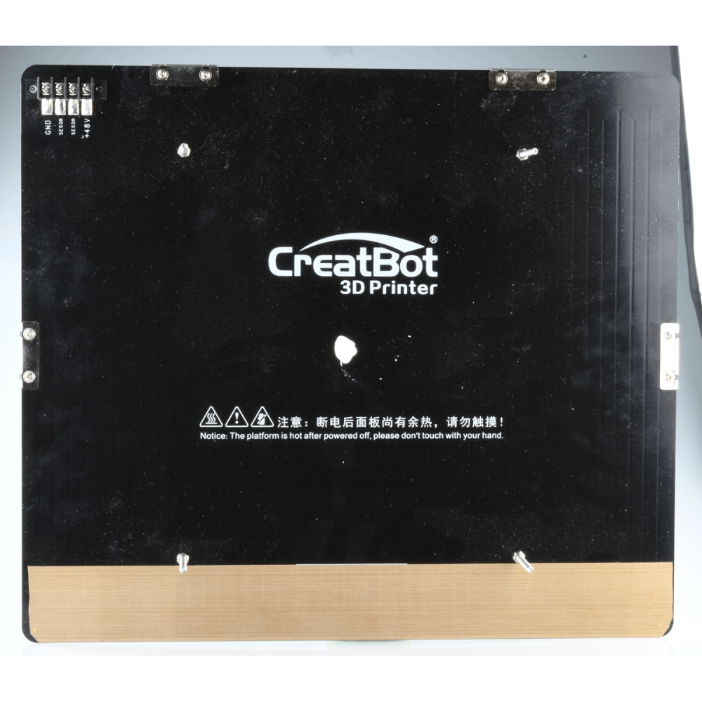 CreatBot PEEK 300 PCB aliuminio plokštė-Prino